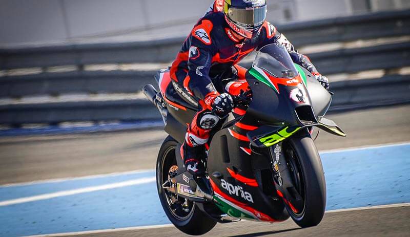 Довициозо после теста с «Aprilia»: «Я бы хотел участвовать в Moto GP в 2022 году»