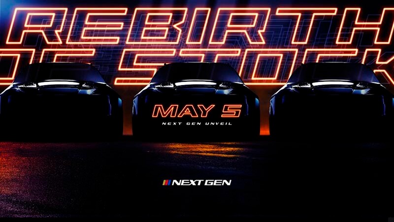 Машина следующего поколения NASCAR будет официально представлена в мае