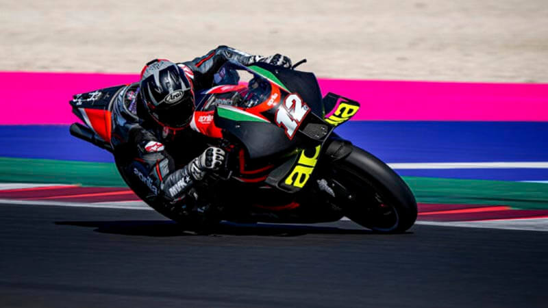 Виньялес вернется в Moto GP вместе с «Aprilia» в Арагоне