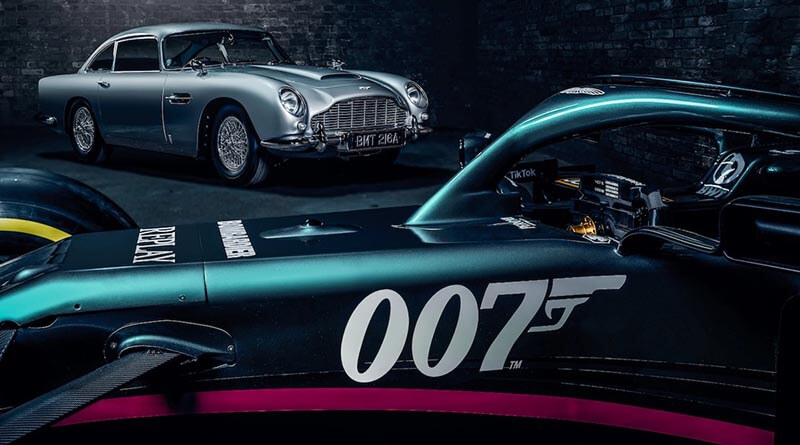«Астон Мартин» в Монце: Феттель и Стролл в роли агентов 007