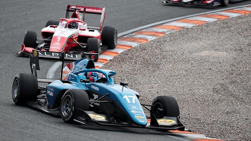 Мартинс одержал первую победу в Ф3 в Зандфорте, Хаугер и Дуэн — без очков