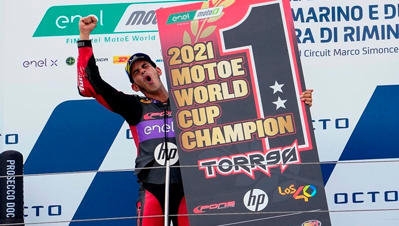 Торрес стал чемпионом мира Moto E после финала в Мизано
