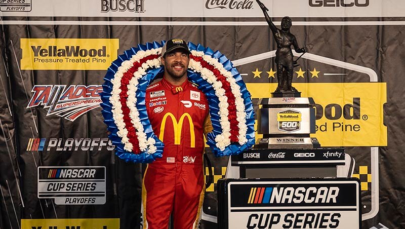 Бабба Уоллес принес первую победу в NASCAR для «23XI Racing»