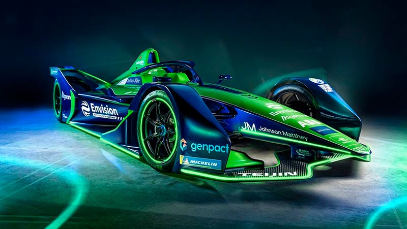 «Envision Racing» сменила название и представила новую ливрею для Формулы Е