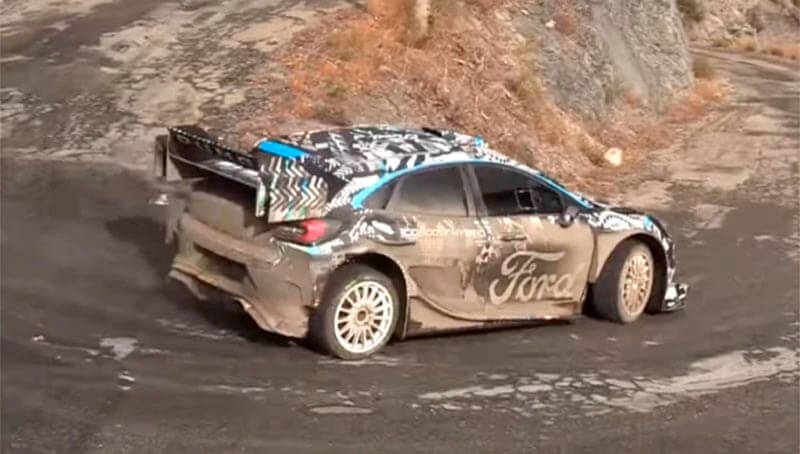 Леб провел еще один тест на «Ford Puma Rally1»