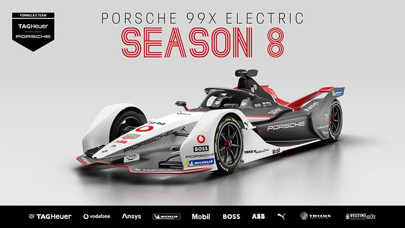 «Porsche» продолжит использовать ливрею с прошлого сезона в Формуле E