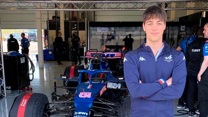 Колдуэлл готовится к первому тесту в Формуле-1 с «Альпин»