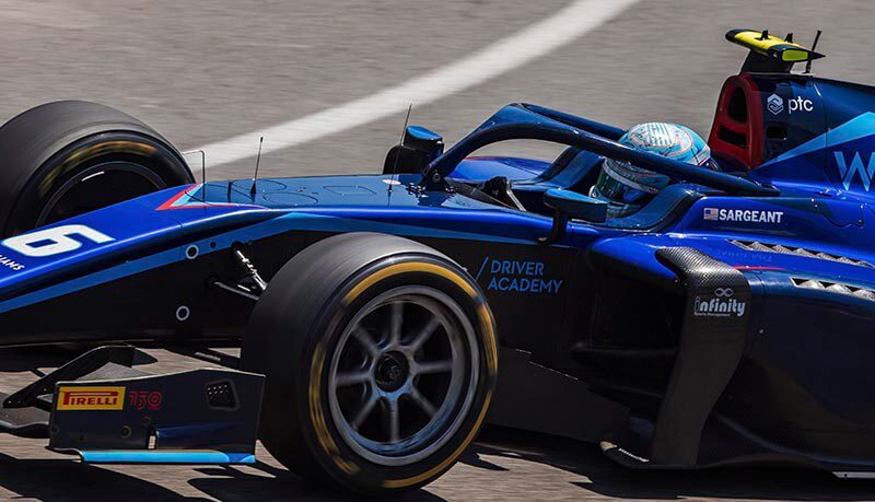 Сарджент одержал первую победу в Формуле-2 после ужасной аварии Ниссани с Хаугером