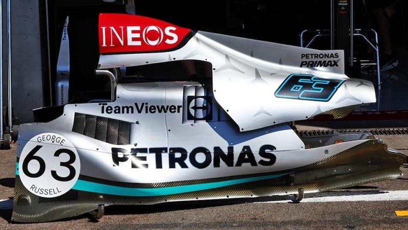 mercedes amg gp belgii f1 55 let1