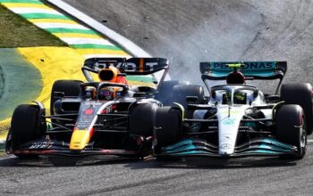 FIA объяснила, почему Ферстаппен был оштрафован за контакт с Хэмилтоном в Сан-Паулу
