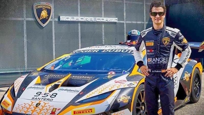 Вместо Гран-при Валенсии: Дани Педроса за рулем «Lamborghini»