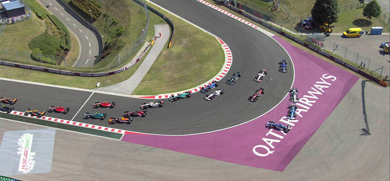 crash alpine hungary race f1