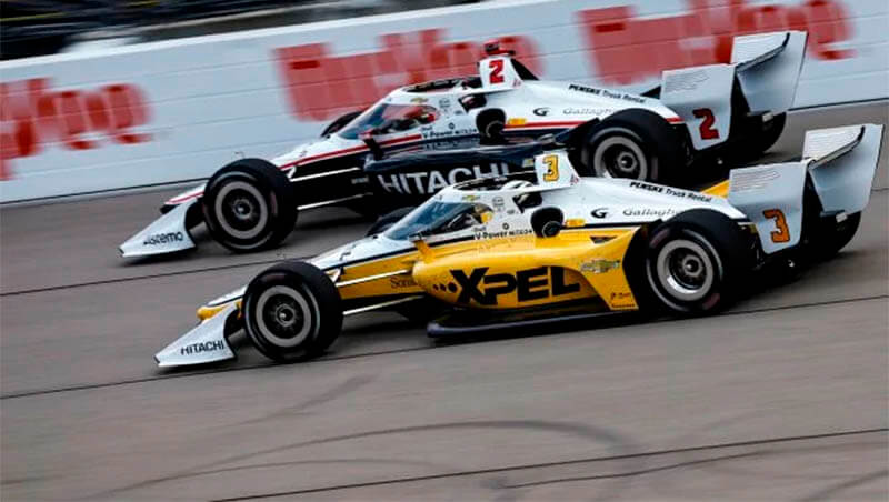 Ньюгарден выиграл первую гонку IndyCar в Айове