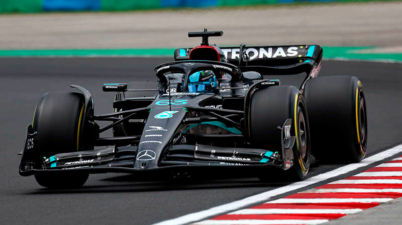 Рассел: «Всю квалификацию мы были на трассе в неподходящее время»