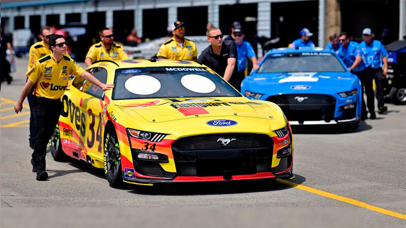 Макдауэлл и Гиллилэнд останутся в «Front Row Motorsports» на сезон 2024 года