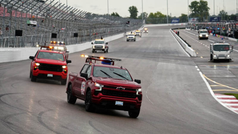 Квалификация IndyCar в Сент-Луисе перенесена на воскресенье из-за погоды