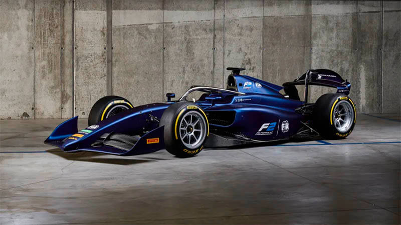 Формула-2 представила новую машину на 2024 год