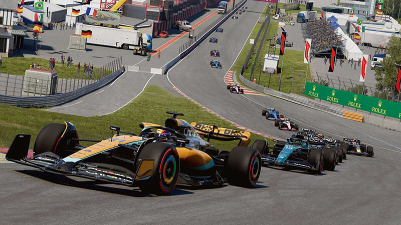 Пиастри получил самый большой буст рейтинга в обновлении F1 23