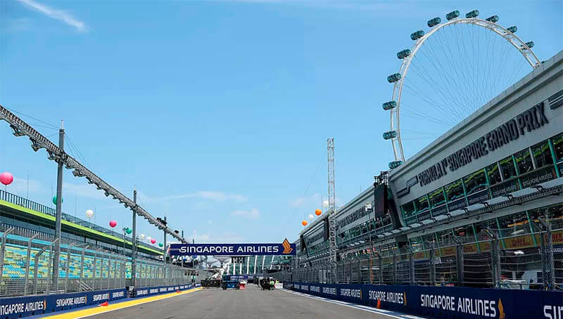 Команды Формулы-1 не смогли прийти к консенсусу по четвертой зоне DRS в Сингапуре