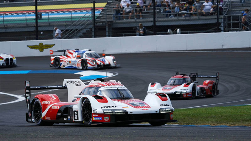 Тэнди и Жамин из «Porsche Penske Motorsport» выиграли битву в Индианаполисе