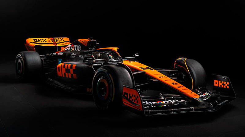 «McLaren» представил ливрею «Stealth Mode» для гонок в Сингапуре и Японии