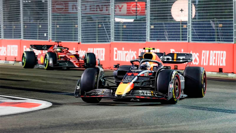 perez red bull singapoure 2022 race