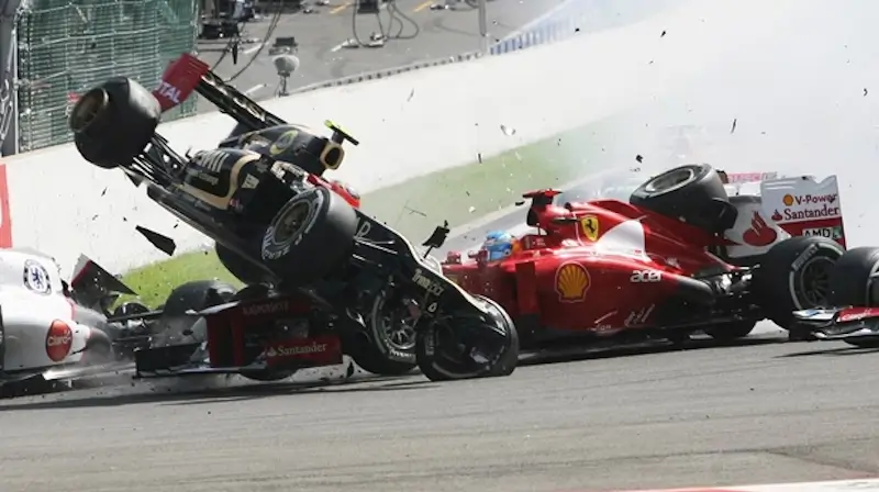 Avariya Fernando Alonso Spa Frankorsham 2012
