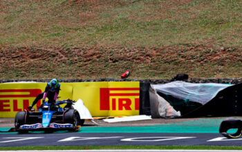 Алонсо «не в том месте и не в тот момент» попал в аварию с Оконом в Бразилии