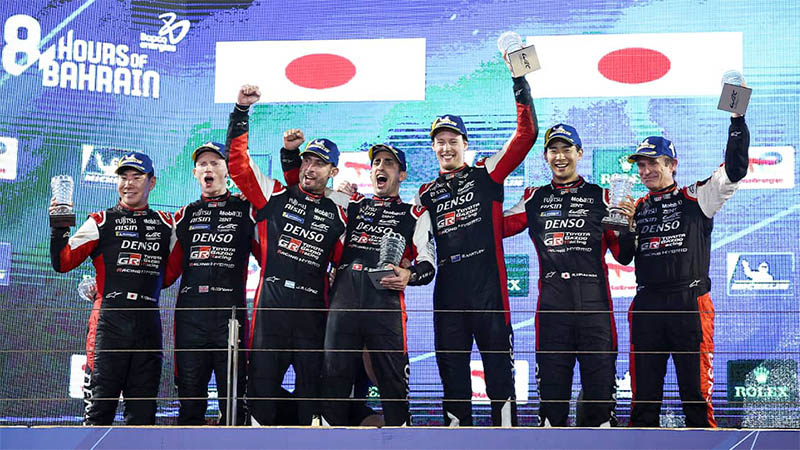Решающая победа за титул WEC в Бахрейне для «Toyota Gazoo Racing»