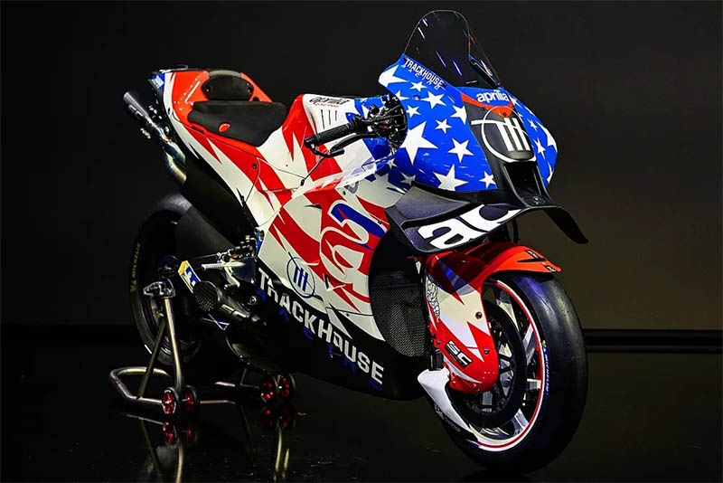 NASCAR Trackhouse Aprilia MotoGP 2024 1