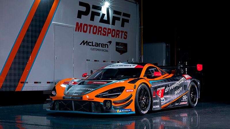 «Pfaff Motorsports» представила ливрею для машины «McLaren» в IMSA