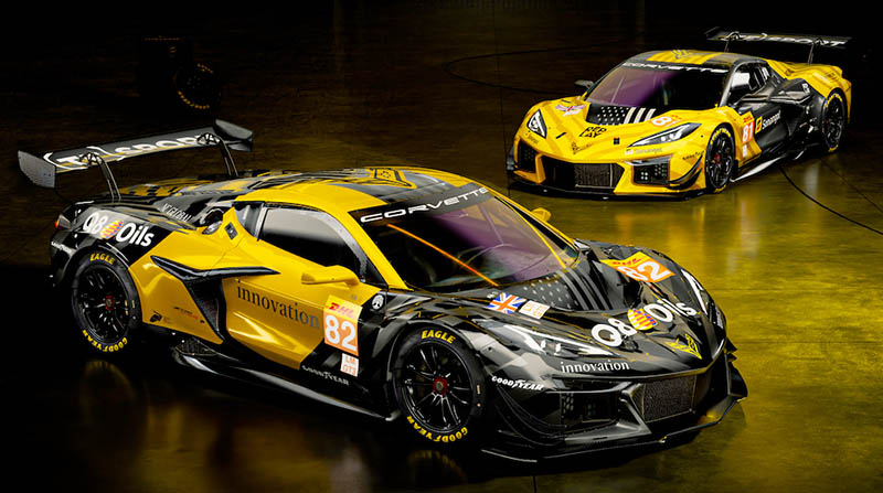 «TF Sport» представила ливрею «Corvette» для сезона WEC