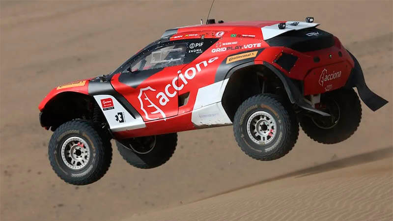 «Acciona Sainz» выиграла второй этап сезона Extreme E в Саудовской Аравии