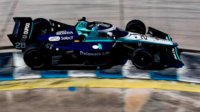 Эриксон стал быстрейшим в последний день предсезонных тестов IndyCar