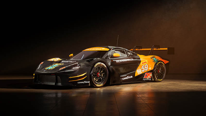 «United Autosports» представила ливрею для своих машин «McLaren» в WEC
