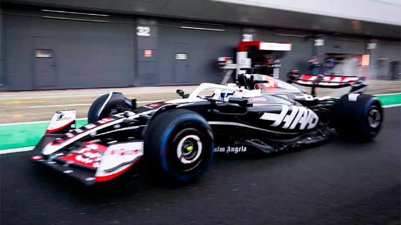 «Haas» и «Stake F1» провели съемочные дни с новыми машинами 2024 года