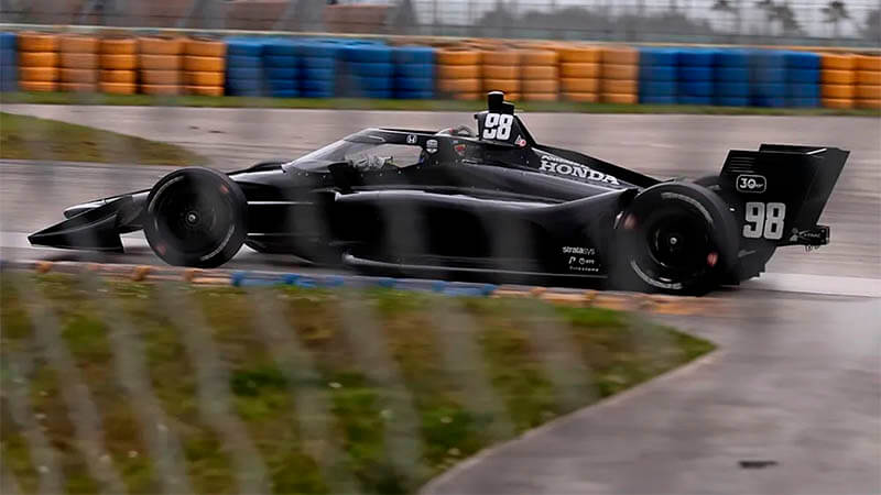 IndyCar добилась огромных успехов с первыми гибридными тестами в 2024 году