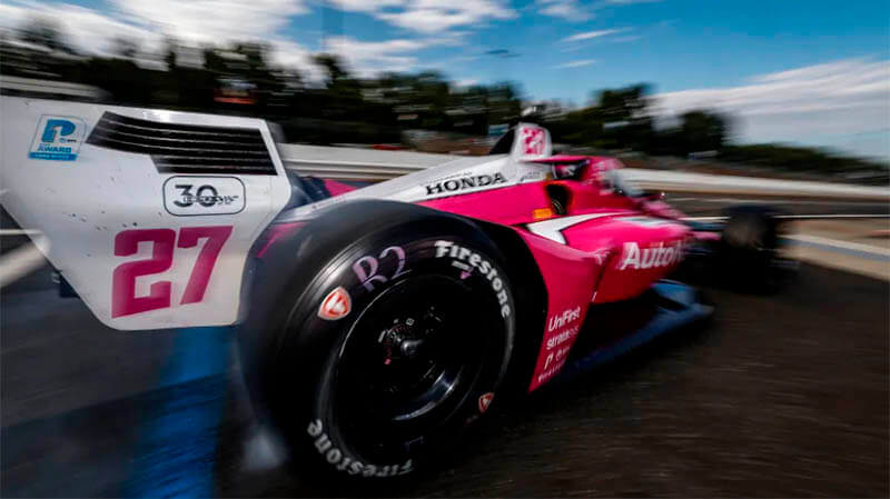 Последний тест гибридных моторов IndyCar обнаружил «минимальные проблемы»