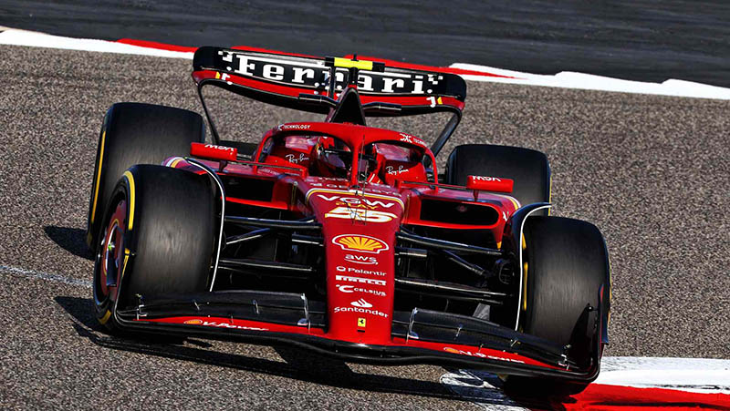 Сайнс опередил Переса и Хэмилтона по итогам второго дня тестов Формулы-1