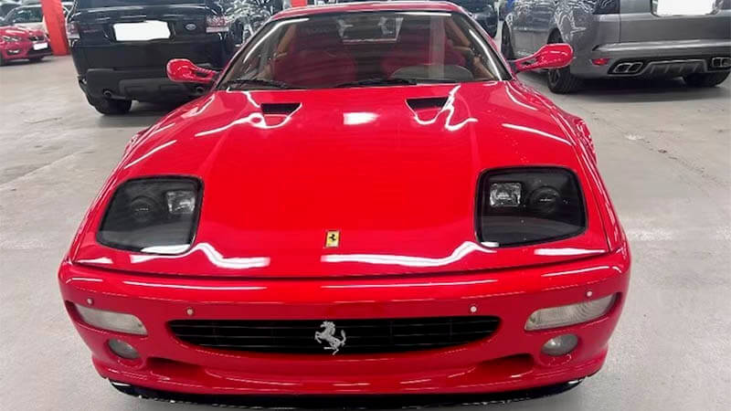«Ferrari» стоимостью 350 000 фунтов стерлингов, украденная у Бергера, найдена спустя 28 лет
