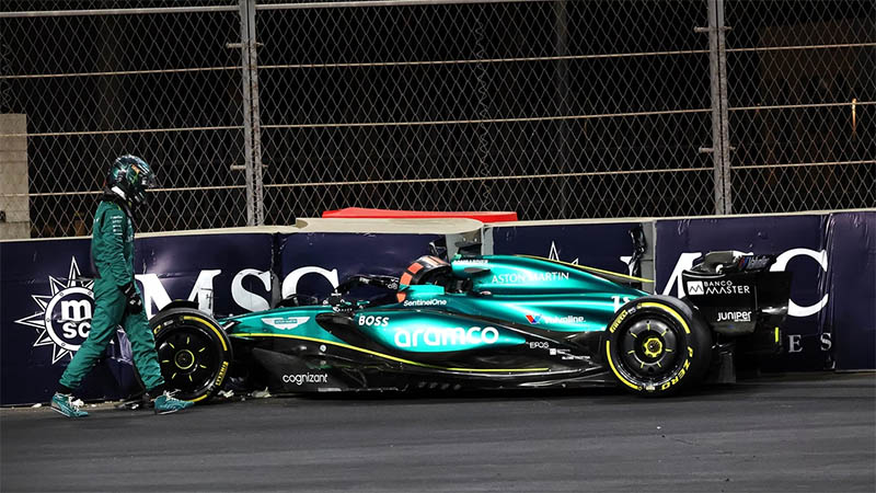 aston martin race saudi arabian gp f1 stroll