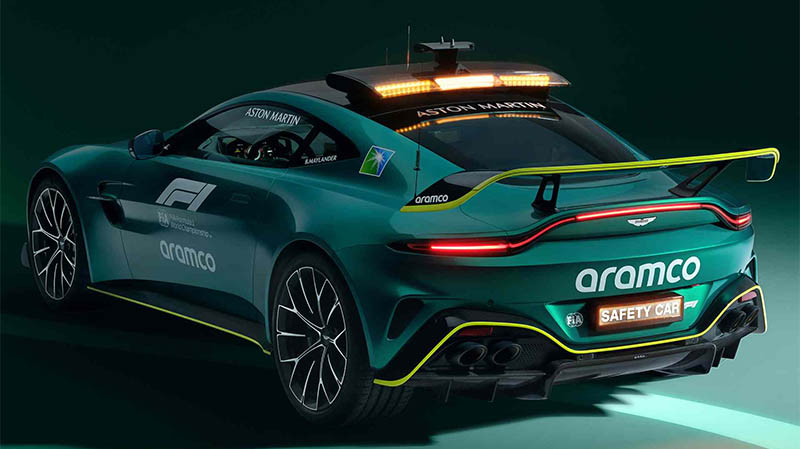 aston martin safety car f1 1