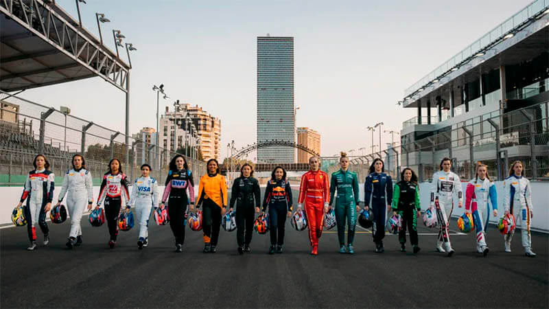 f1 academy 2024 line up