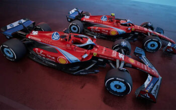 «Ferrari» представила обновленную синюю ливрею для Гран-при Майами