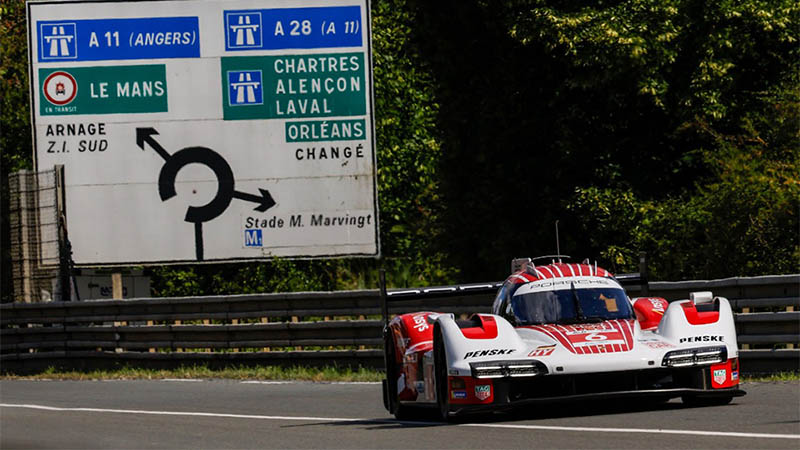Эстре и «Porsche» были быстрее всех по итогам тестового дня в Ле-Мане