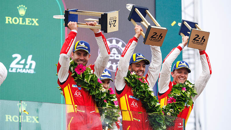 «Ferrari» после второго триумфа подряд в Ле-Мане: «Фантастика! Это действительно мечта!»