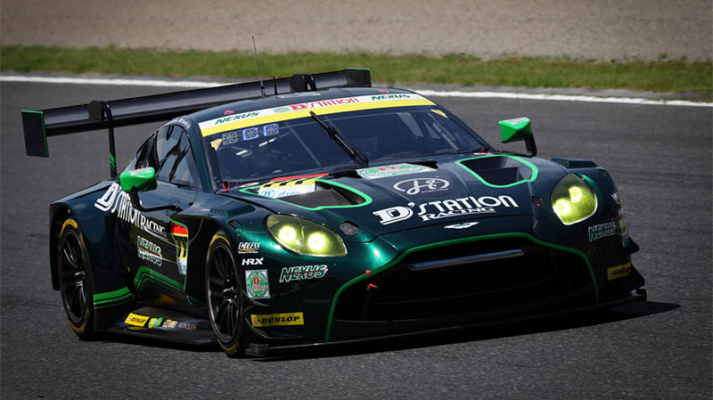 super gt susuka race Dstation Vantage GT3