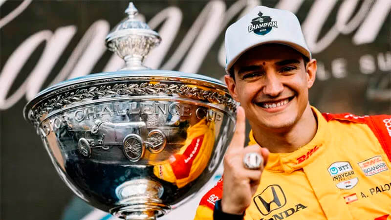 Палоу — о третьем чемпионском титуле IndyCar: «Это действительно супер-особенно»