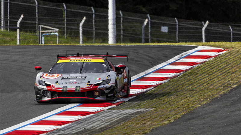 wec 6h fuji vista af corse ferrari race