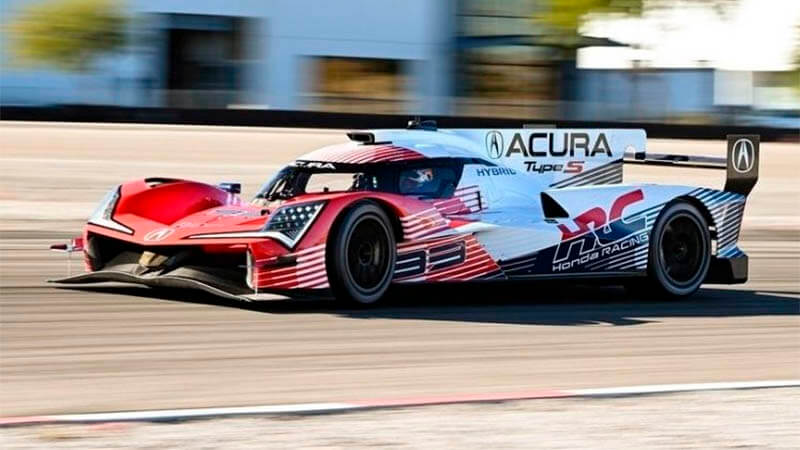 Ферстаппен впервые протестировал прототип «Acura GTP»